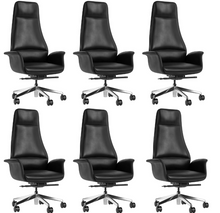 Load image into Gallery viewer, GM Seating Rexx Executive Chair - Ergonomic Design, Lumbar Support, Headrest, &amp; Padded Armrests - Durable Office Chair with Plush Cushioned Seat for Ultimate Comfort and Style