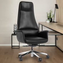 Load image into Gallery viewer, GM Seating Rexx Executive Chair - Ergonomic Design, Lumbar Support, Headrest, &amp; Padded Armrests - Durable Office Chair with Plush Cushioned Seat for Ultimate Comfort and Style